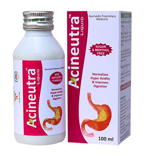 Virgo Acineutra Anti-Acidity Syrup – Natural Relief for Heartburn & Digestion (200ml)