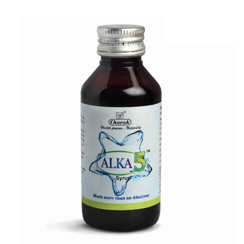 Charak Alka 5 Syrup – Urinary Comfort, pH Balance & UTI Support (100ml)