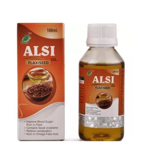 Cura Alsi Tel – Omega-3 Rich Flaxseed Oil for Heart, Skin, Brain & Weight Wellness (100ml)