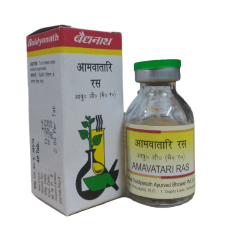 Baidyanath Amavatari Ras – Joint Pain Relief, Arthritis Support & Anti-Inflammatory Ayurvedic Tablets