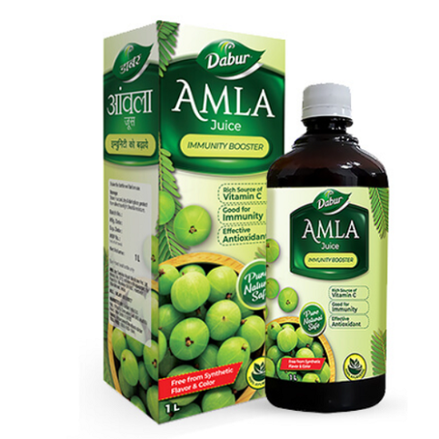 Dabur Amla Juice (1 Litre) – Ayurvedic Antioxidant for Immunity, Digestion & Hair