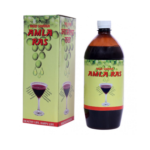 New Shama Amla Ras 1L – Ayurvedic Amla Juice for Immunity & Digestion - LUXURY GLOW