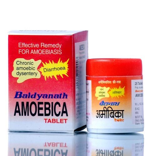 Baidyanath Amoebica Tablets – Ayurvedic Relief for Amoebiasis, Diarrhoea & Dysentery