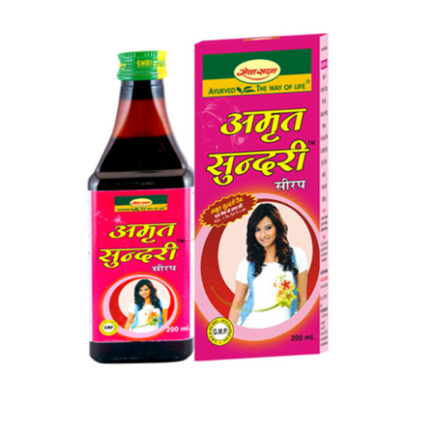 Seva Sadan Amrit Sundari Syrup 200ml – Ayurvedic Women’s Wellness