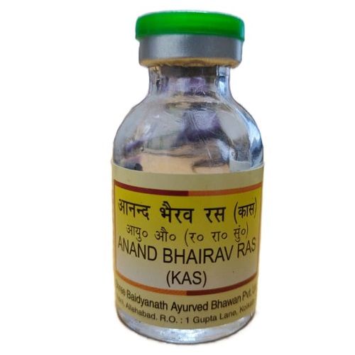 Baidyanath Anand Bhairav Ras (Kas) – Ayurvedic Relief for Cough, Fever & Weakness