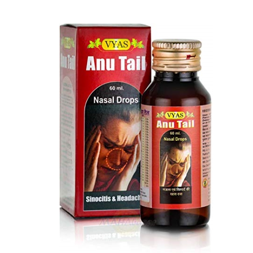 Vyas Anu Tel – Ayurvedic Nasal Oil for Headache, Sinus & Respiratory Relief