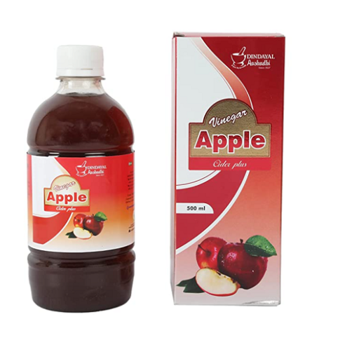 Dindayal Apple Cider Plus Vinegar with Aloe Vera & Mother – Daily Wellness Support