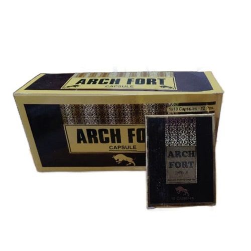 Akshay Ayurved Bhawan Arch Fort Capsules – Natural Strength & Vitality Support (120 Capsules)