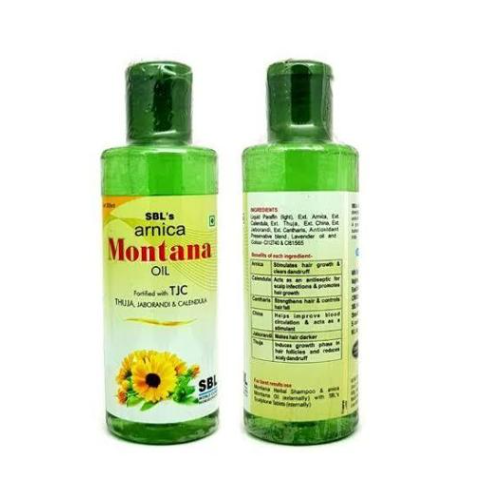 SBL Arnica Montana Hair Oil – Anti-Hairfall & Scalp Nourishing Ayurvedic Oil