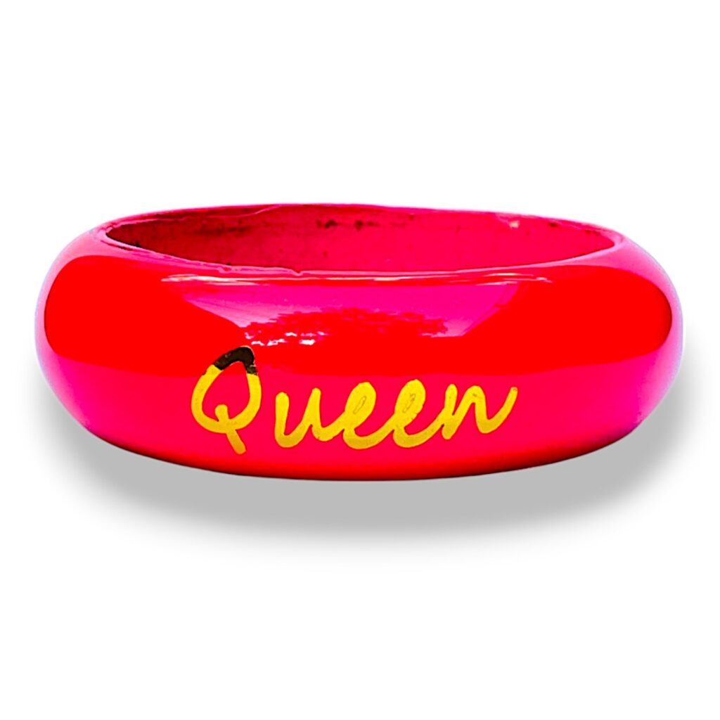 LuxuryGlow  Lac Bangles The Empowerment Bangle Set – Handcrafted Jaipur Lac Bangles with Bold Colors & Affirmations |