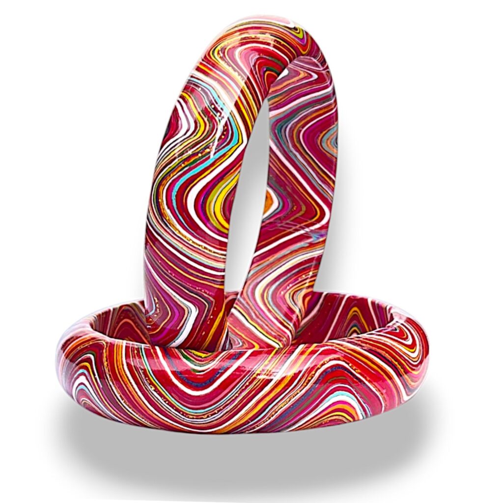 LuxuryGlow Lac Bangles  SparkleWave Luxe – Handcrafted with Vibrant Colors & 18K Gold Sparkle |