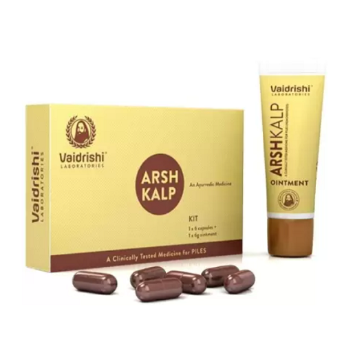 Arsh Kalp Kit – Ayurvedic Complete Piles Care Kit by Vaidrishi Laboratories