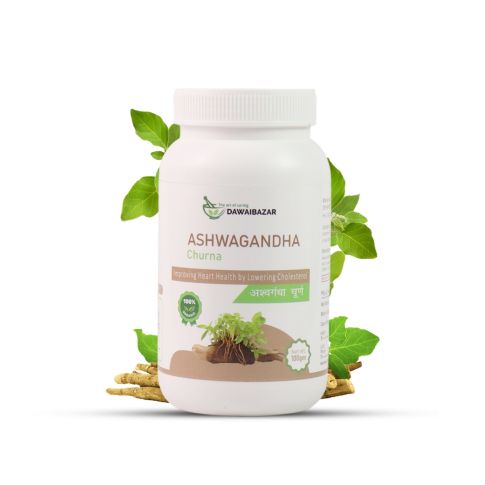 Dawaibazar Ashwagandha Churna 100g – Organic Ayurvedic Strength & Wellness Powder - LUXURY GLOW