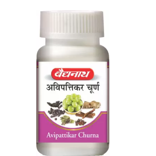 Baidyanath Avipattikar Churna – Ayurvedic Antacid for Acidity, Indigestion & Pitta Balance