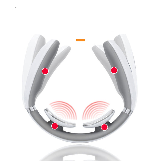 ailuen Rechargeable Cervical Neck Massager Pillow – 6 TCM Modes & USB Powered
