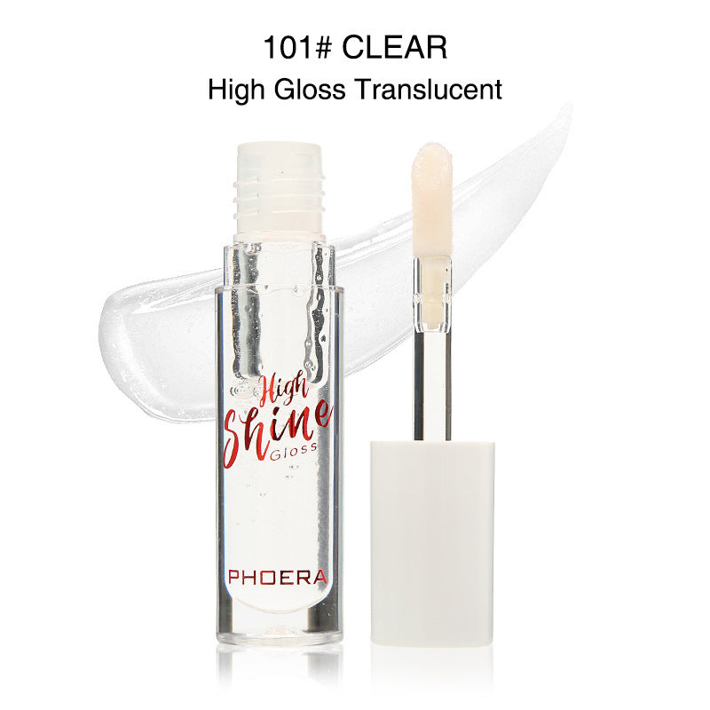 Bálsamo labial Crystal Jelly de PHOERA: brillo labial hidratante de larga duración