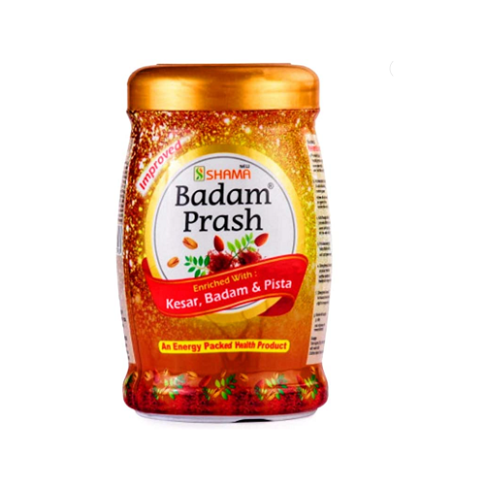 New Shama Badam Prash 500g – Unani Vitality & Brain Nourishment - LUXURY GLOW
