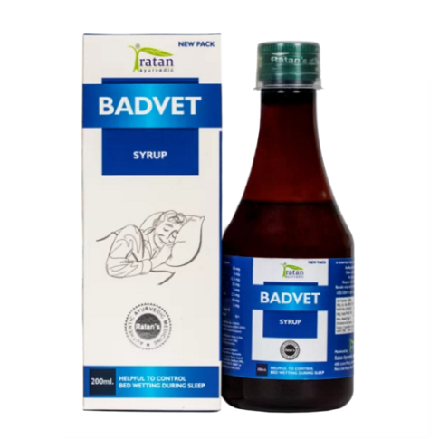Ratan Badvet Syrup 200ml – Ayurvedic Bedwetting Support Syrup for Children Sleep & Bladder Control