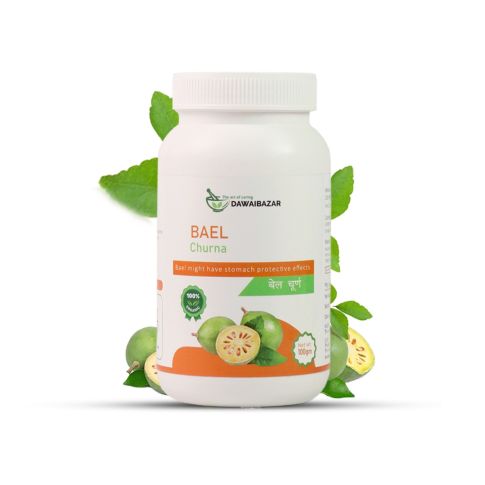 Dawaibazar Bael Churna 100g – Organic Ayurvedic Digestive Support Powder - LUXURY GLOW