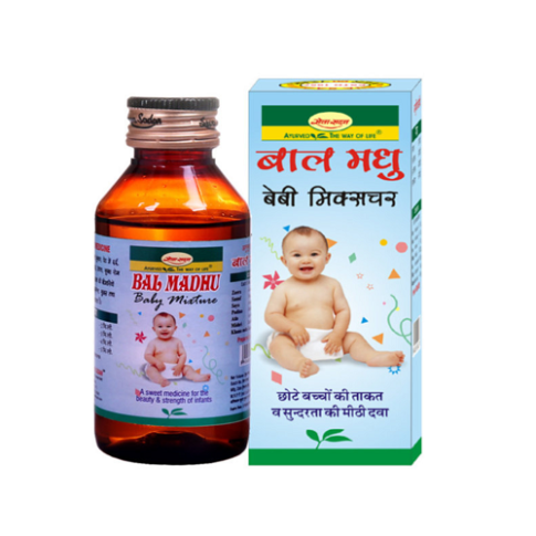 Seva Sadan Bal Madhu 100ml (Pack of 2) – Ayurvedic Baby Digestive Support Syrup - LUXURY GLOW