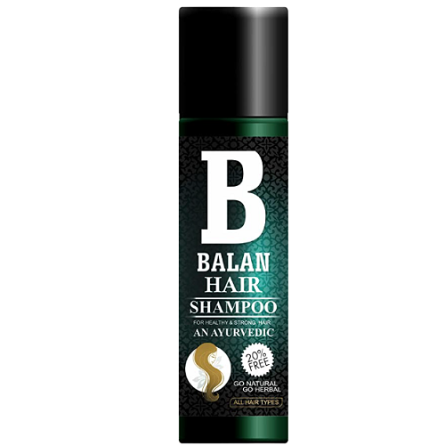 Balan Hair Shampoo 120ml – Ayurvedic Anti-Hair Fall & Dandruff Control Shampoo