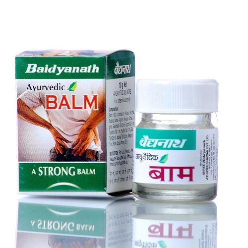 Baidyanath Balm 10g – Quick Relief for Headache, Cold, Muscle Pain & Joint Stiffness