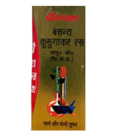 Baidyanath Vasant Kusumakar Ras (S.Y.) – Premium Ayurvedic Rejuvenation & Vitality Support