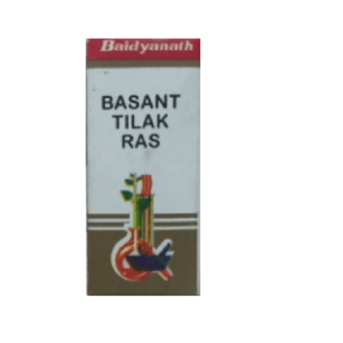 Baidyanath Basant Tilak Ras – Ayurvedic Rejuvenator for Energy, Nerve Strength & Sugar Balance