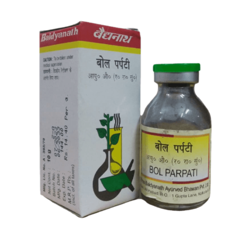 Baidyanath Bol Parpati – Ayurvedic Support for Bleeding Disorders & Menorrhagia