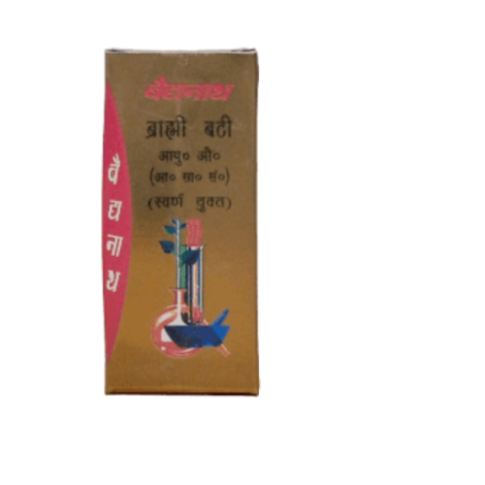 Baidyanath Brahmi Bati Swarna Yukt – Ayurvedic Mind & Memory Support - LUXURY GLOW