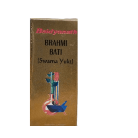 Baidyanath Brahmi Bati Swarna Yukt – Ayurvedic Mind & Memory Support - LUXURY GLOW