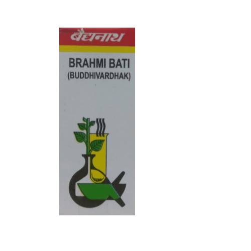 Baidyanath Brahmi Bati – Memory Booster, Stress Relief & Cognitive Support Ayurvedic Tablets