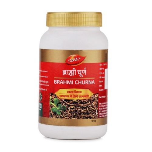 Dabur Brahmi Churna (100 g) – Ayurvedic Brain, Memory & Focus Support