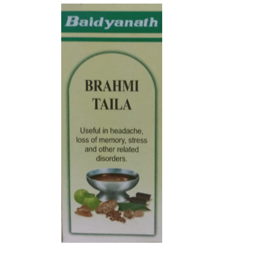 Baidyanath Brahmi Tel 50ml – Stress Relief, Memory Booster & Ayurvedic Cognitive Oil
