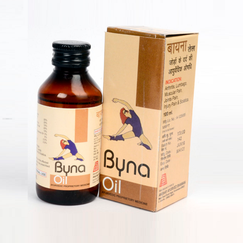 Byna Joint Relief Oil – Ayurvedic Support for Pain, Stiffness & Mobility (100ml)