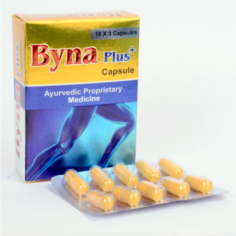 Byna Plus Capsule – Ayurvedic Joint Pain & Inflammation Support - LUXURY GLOW