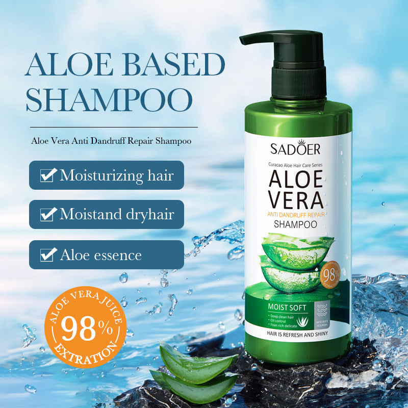 SADOER Aloe Anti-Dandruff Repair Shampoo – Soothing & Moisturizing Scalp Care