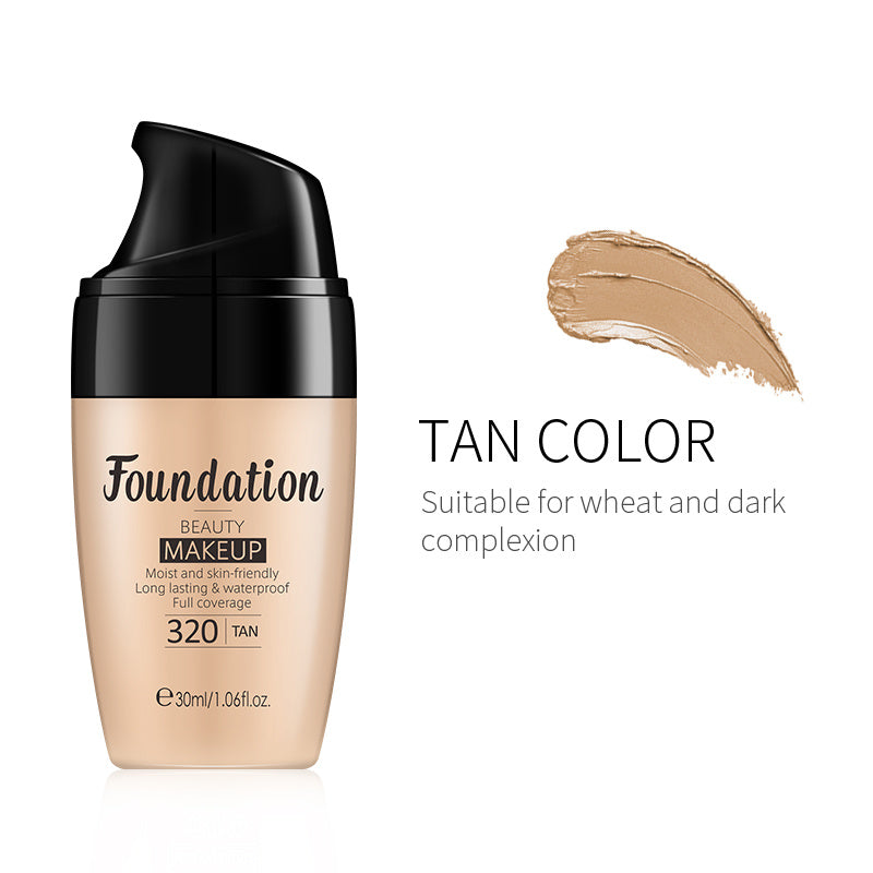 LAIKOU Hydrating Liquid Foundation – Natural Coverage Concealer for All Skin Tones