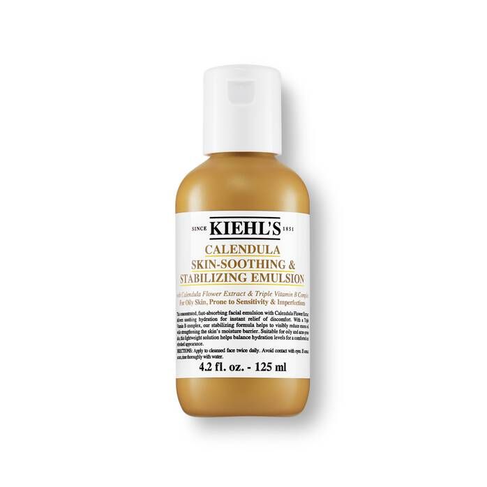 KIEHL’S Calendula Skin-Soothing Emulsion – Oil Control, Acne Relief & Barrier Repair