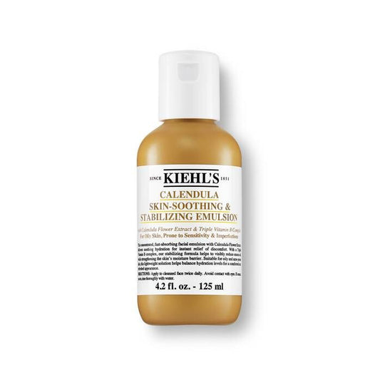 KIEHL’S Calendula Skin-Soothing Emulsion – Oil Control, Acne Relief & Barrier Repair
