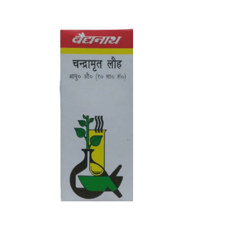 Baidyanath Chandramrit Lauh – Ayurvedic Respiratory & Strength Support (40 Tablets)