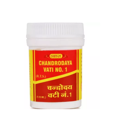 Vyas Chandrodaya Vati No.1 – Ayurvedic Rejuvenation & Vitality Support Tablets - LUXURY GLOW