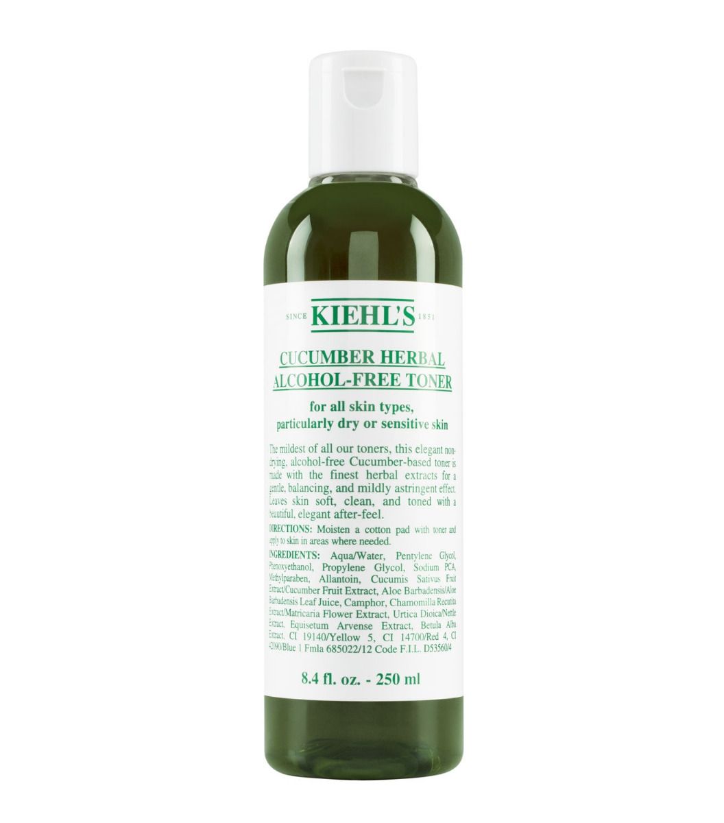 KIEHL’S Cucumber Herbal Alcohol-Free Toner – Gentle Hydration & Skin Balancing