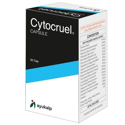 Ayukalp Cytocruel Capsules – Ayurvedic Support for Immunity & Daily Wellness