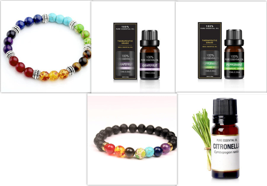 Set de aceites esenciales de aromaterapia orgánicos Gu Jia de grado terapéutico para difusor