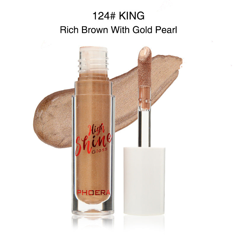 Bálsamo labial Crystal Jelly de PHOERA: brillo labial hidratante de larga duración