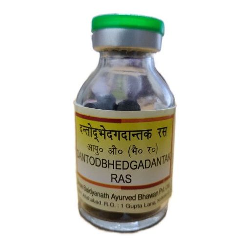 Baidyanath Dantodbhedgadantak Ras – Ayurvedic Remedy for Teething Pain, Gum Swelling & Digestion Support