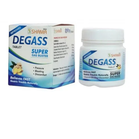 New Shama Degass Tablets – Digestive Comfort & Gas Relief - LUXURY GLOW