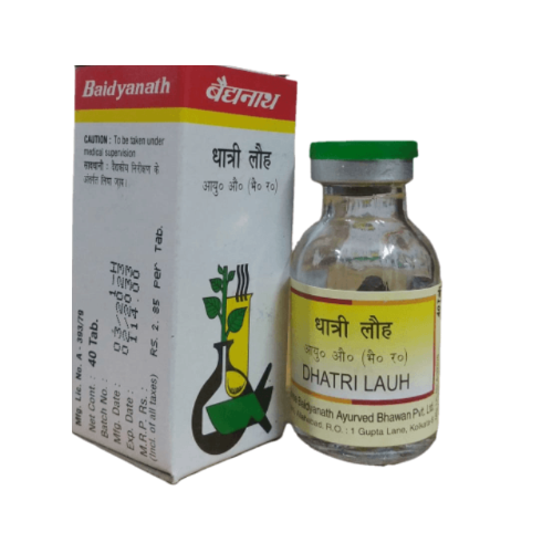 Baidyanath Dhatri Lauh – Ayurvedic Digestive & Acidity Relief Tablets