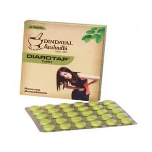 Dindayal Diarotap Tablet for Diarrhoea & Digestive Balance (30 Tablets)